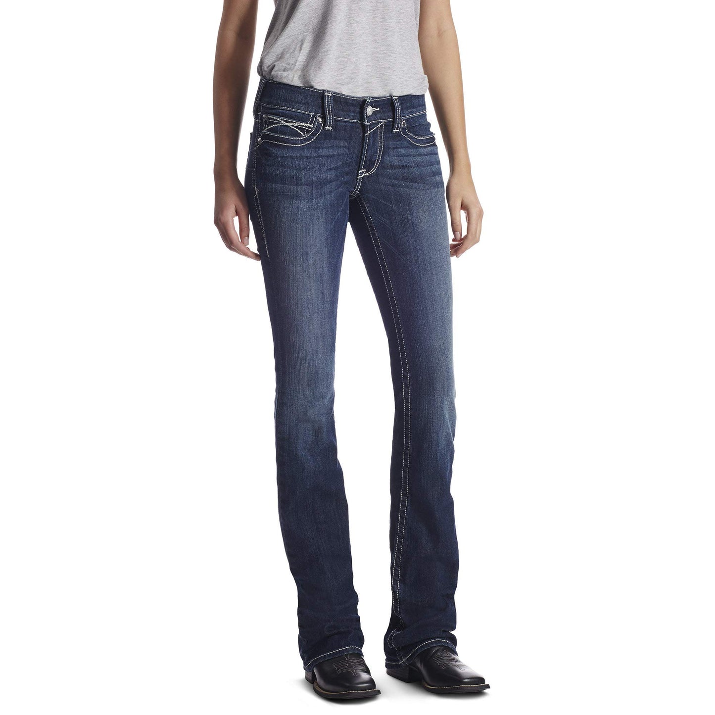 Ariat R.E.A.L. Low Rise Boot Cut Jean s – Women’s Denim