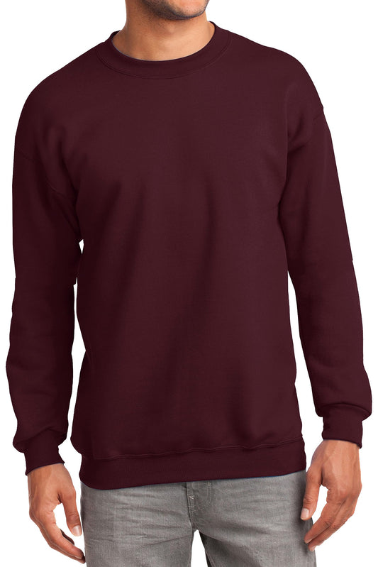 Have It Tall Mens Crewneck Sweatshirt Burgundy XLT Tall