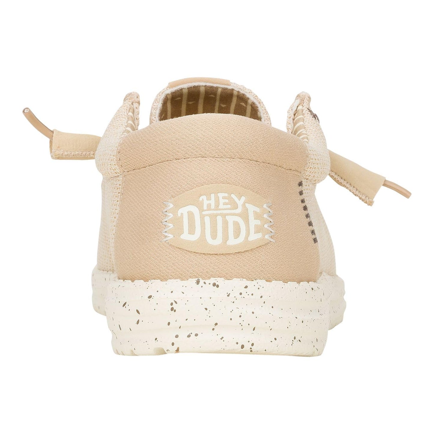 HEYDUDE Wally Stretch Sox Irish Cream/Egret Size 14, Men’s Shoes, Slip-on Loafers, Comfortable & Light-Weight