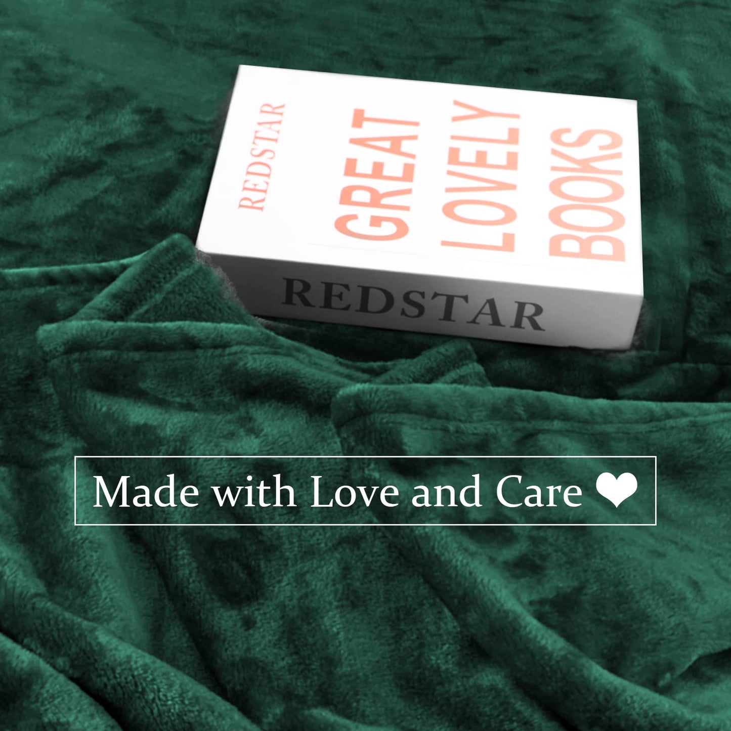 Oversized Blanket 120x120 Inches, Giant Huge Companion for Bed, Sofa, Travel and Camping, Extra Large Big Soft Blanket Fits The Whole Family and Outdoor Campaign, Forest Green