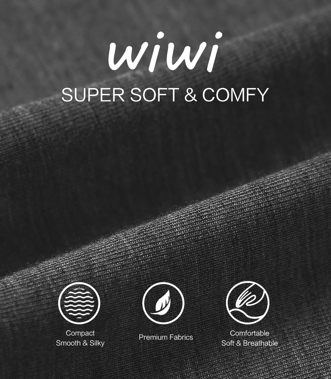 WiWi Bamboo Viscose Pajama Pants for Men Tall Sleep Bottoms Big Warm Long Pj Lightweight Lounge Sweatpants S-XXL, Charcoal Heather, XX-Large