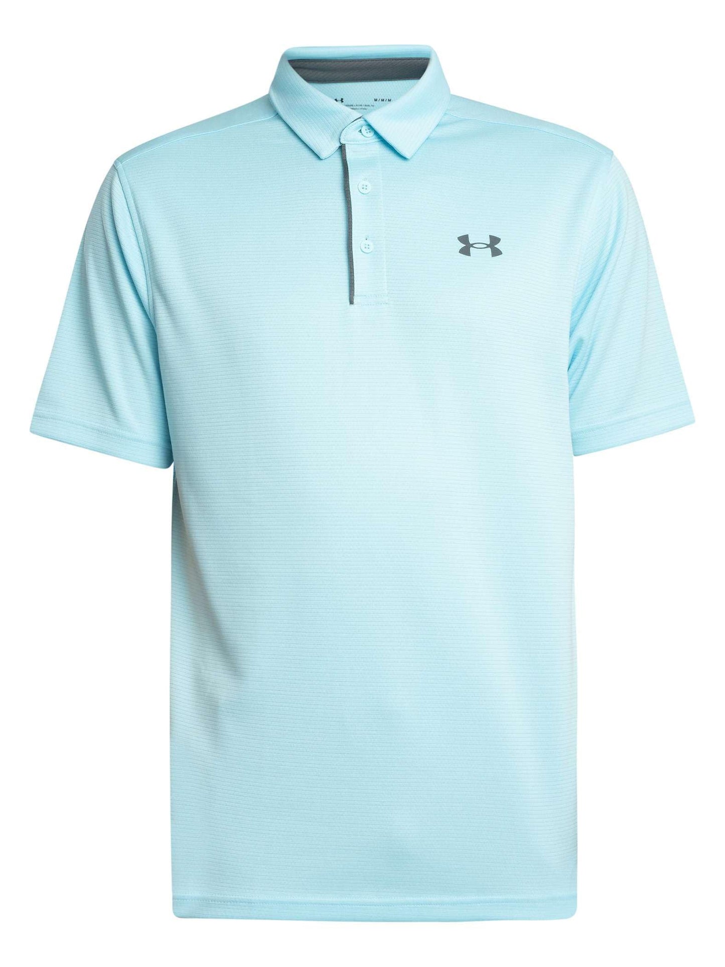 Under Armour Men's Tech Golf Polo, (494) Stream / / Pitch Gray, Large Tall
