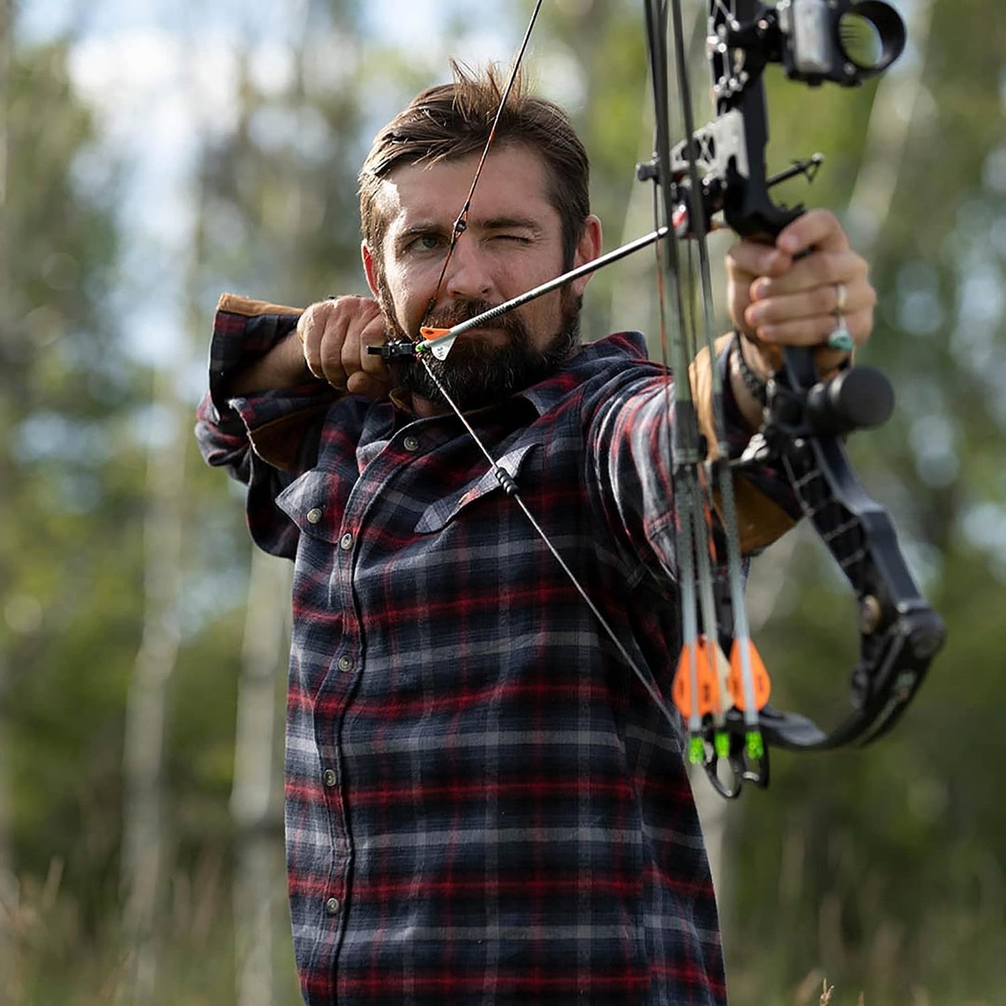 Legendary Whitetails Men's Big Flannel Shirt Long Sleeve Button Down Relaxed Fit, Banner Crimson Plaid, X-Large Tall