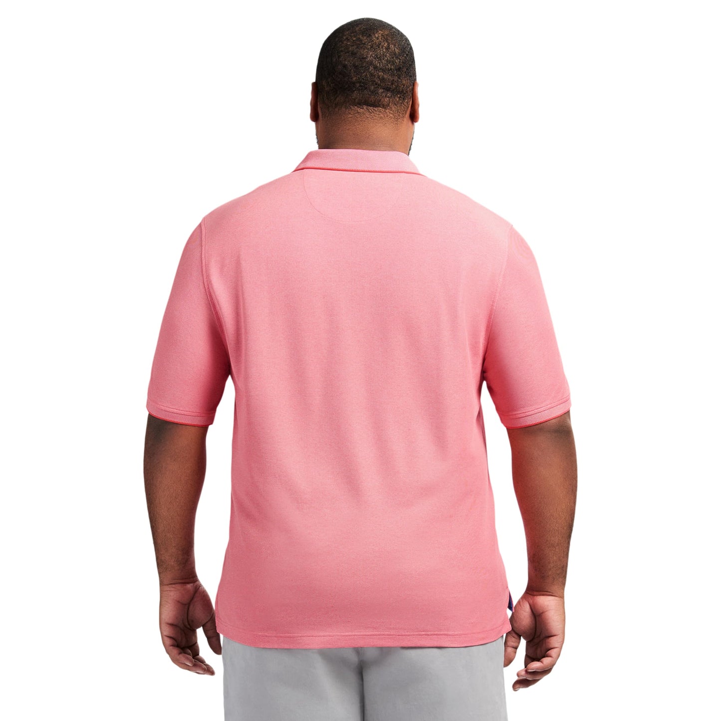 IZOD Men's Big and Tall Advantage Performance Short Sleeve Polo Shirt, Dubarry