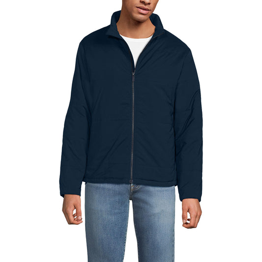 Lands' End Men's Tall WanderFree Insulated Jacket Large-Tall, Radiant Navy