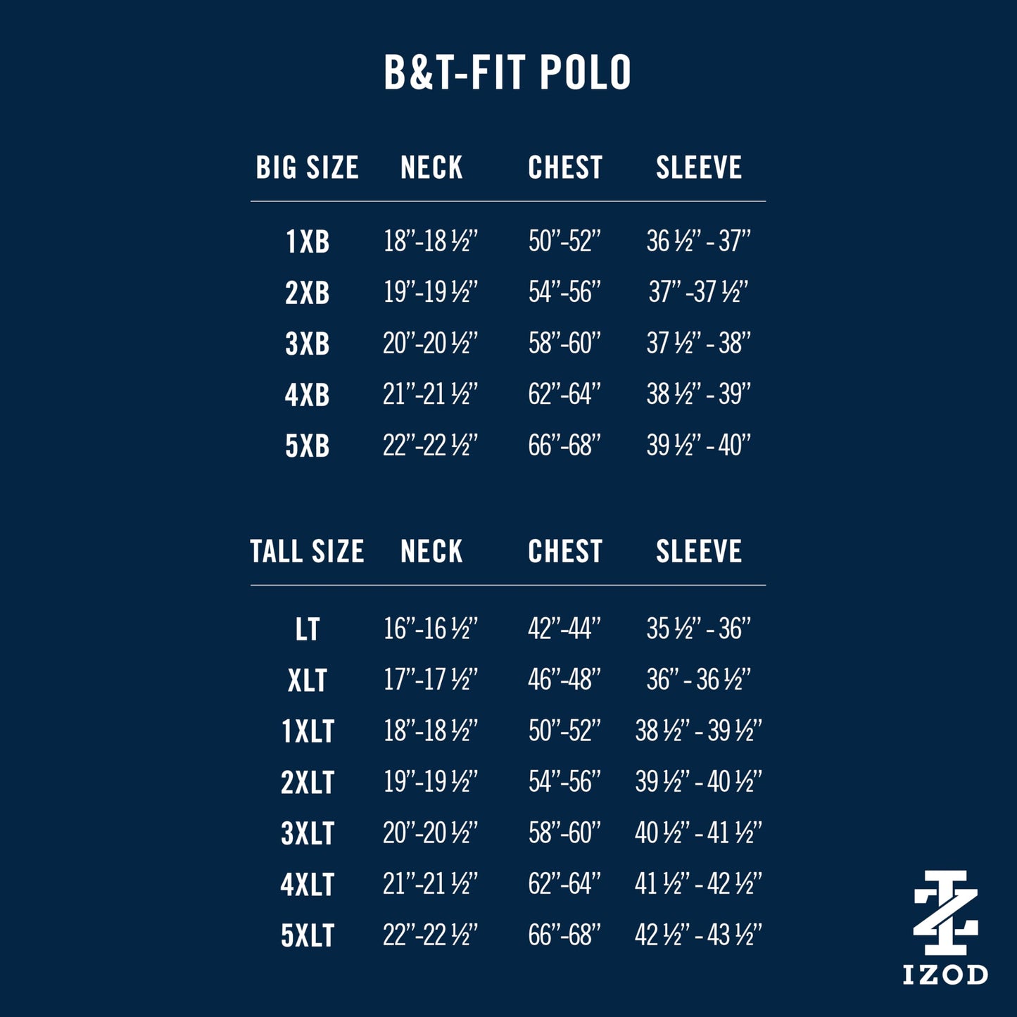 IZOD Men's Big and Tall Advantage Performance Short Sleeve Polo Shirt, Rosin