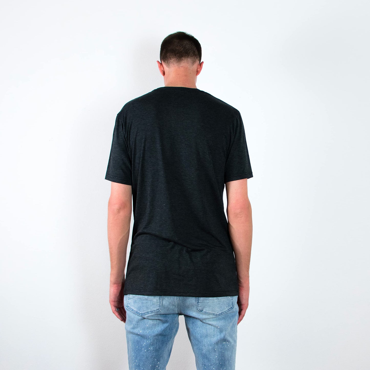 TallSlim Men's Tall Slim-Fit Short Sleeve Crewneck T-Shirt - Extra Long, Slim Fit, Preshrunk Easy Care, Red, X-Large