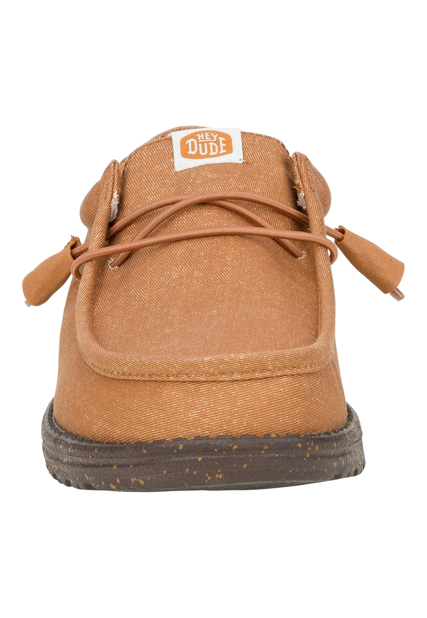 HEYDUDE Wally Stretch Canvas Nut Size 14, Men’s Shoes, Men's Slip-on Loafers, Comfortable & Light-Weight