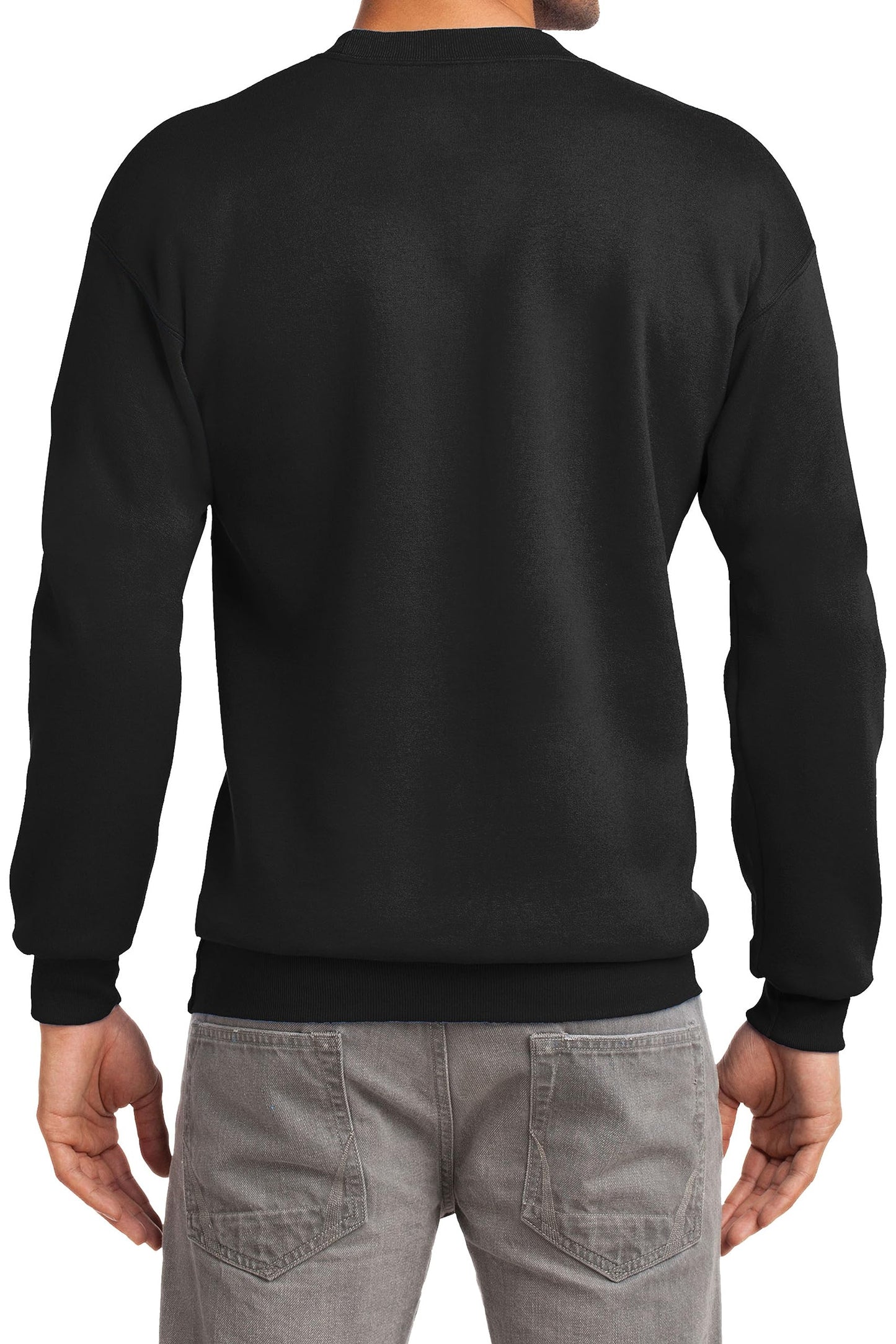 Have It Tall Mens Crewneck Sweatshirt Oxford Gray 2XLT Tall