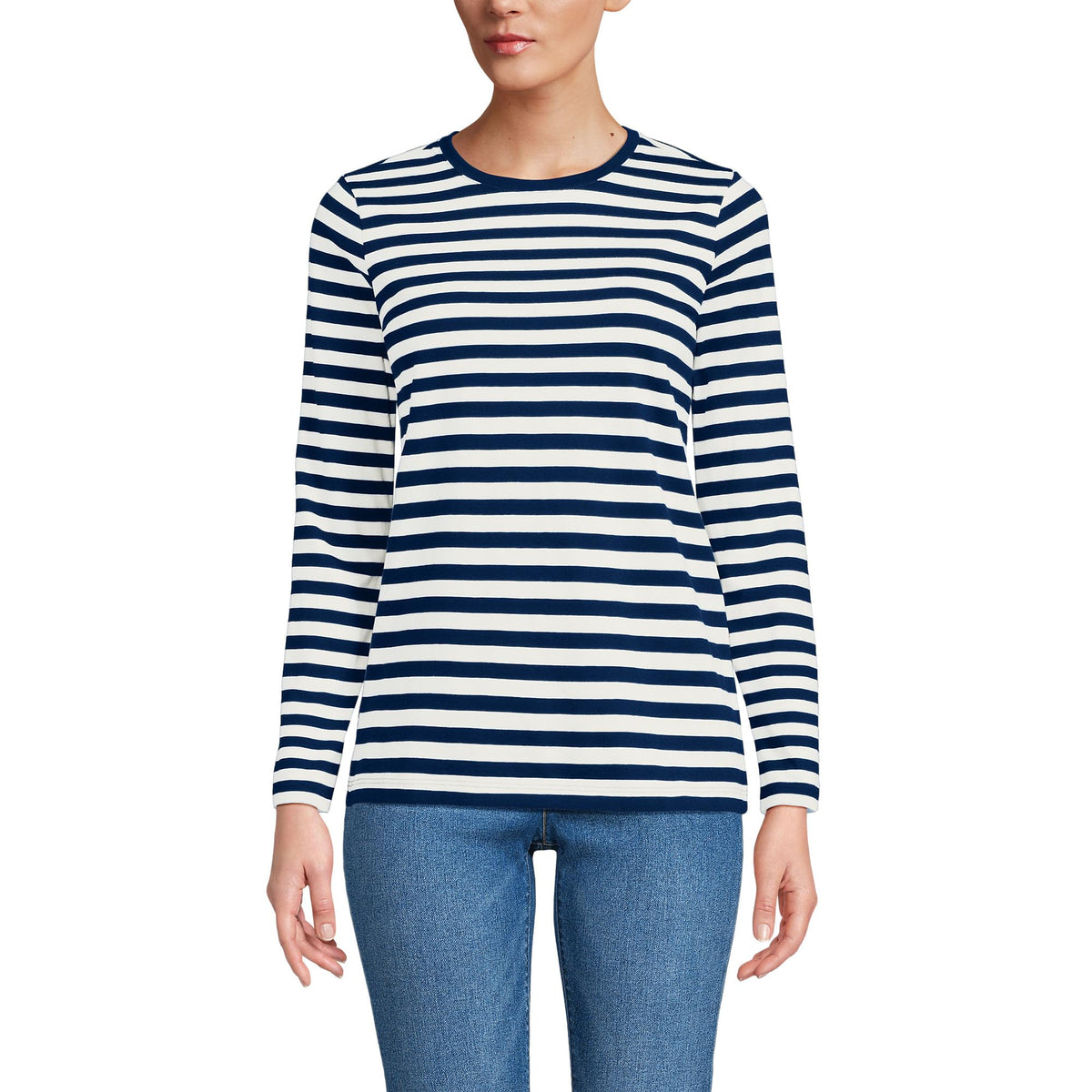 Deep Sea Navy Even Stripe