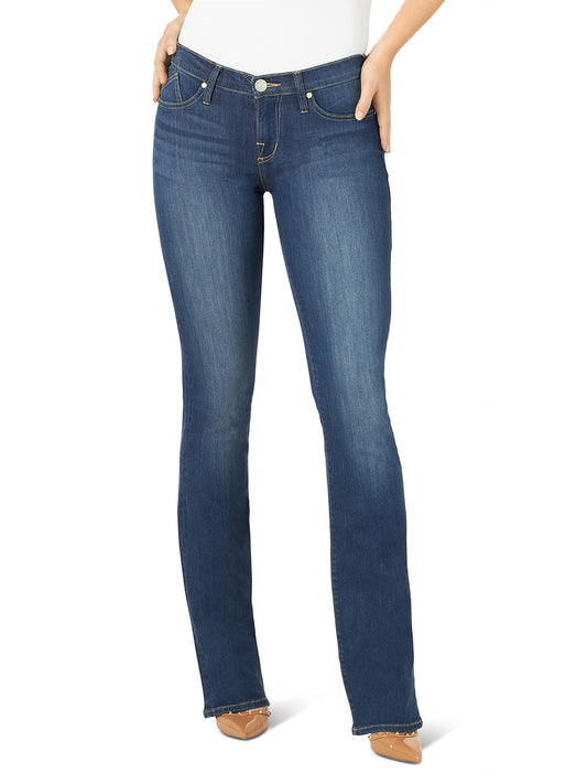 Rock & Republic Women's Kasandra Mid Rise Bootcut Jean, On Call, 18 Long