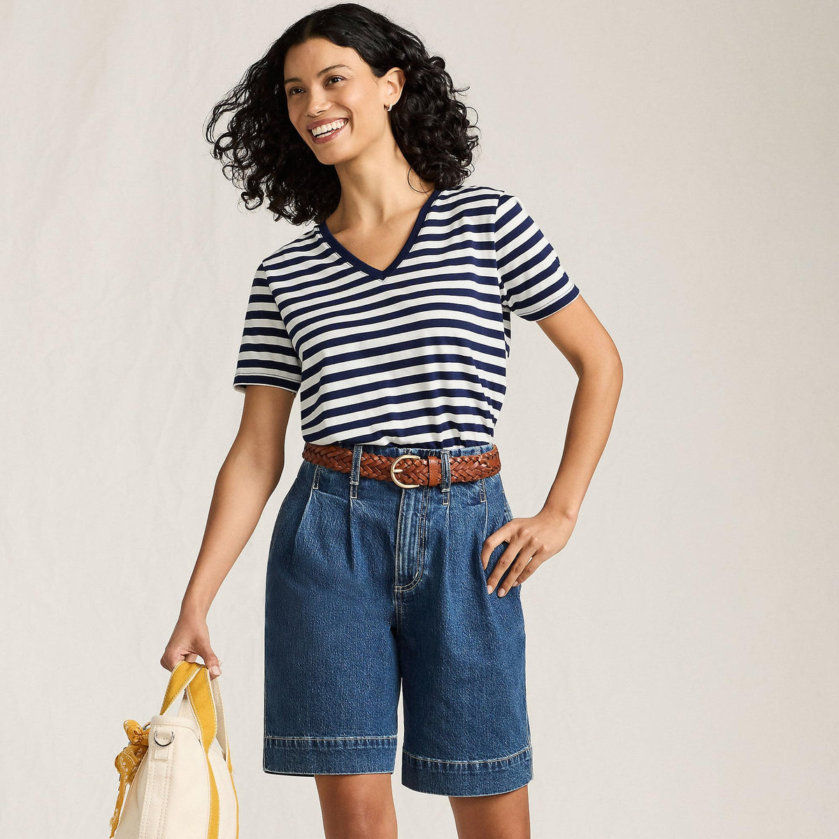 Deep Sea Navy Even Stripe