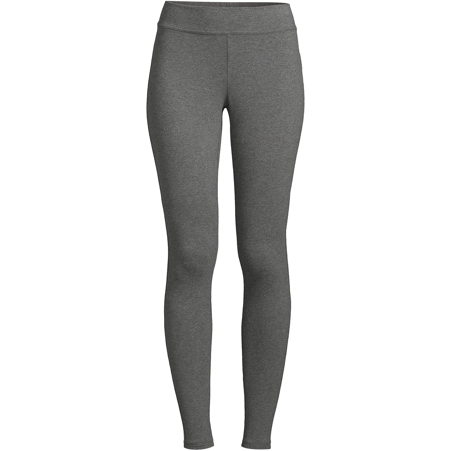 Lands' End Womens Starfish Leggings Charcoal Heather Tall X-Large