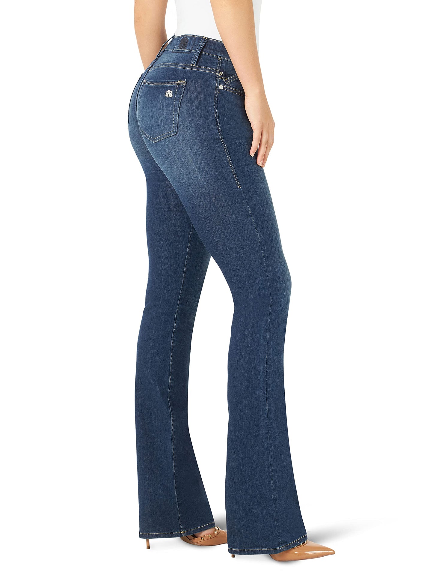 Rock & Republic Women's Kasandra Mid Rise Bootcut Jean, On Call, 18 Long