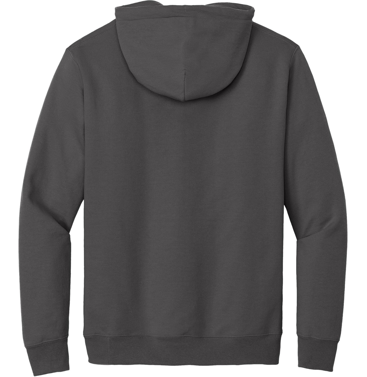 Port & Co TALL Essential Fleece Pullover Hooded Sweatshirt-PC90HT-4XLT-Charcoal