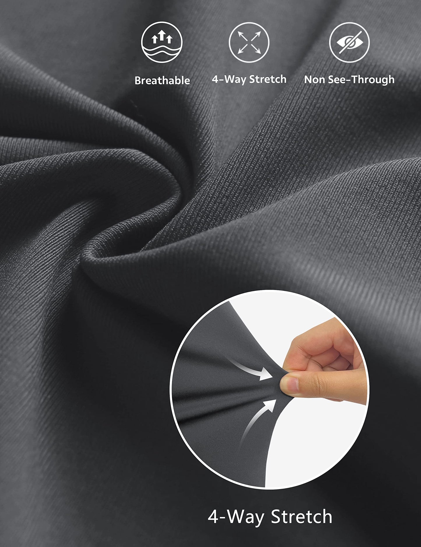 BUBBLELIME 29"/31"/33"/35" 4 Styles Women's High Waist Bootcut Yoga Pants - Out Pockets_SHADOWCHARCOAL S-35 Inseam