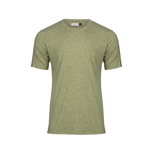 TallSlim Men's Tall Slim-Fit Short Sleeve Crewneck T-Shirt - Extra Long, Slim Fit, Preshrunk Easy Care, Sage Green, X-Large