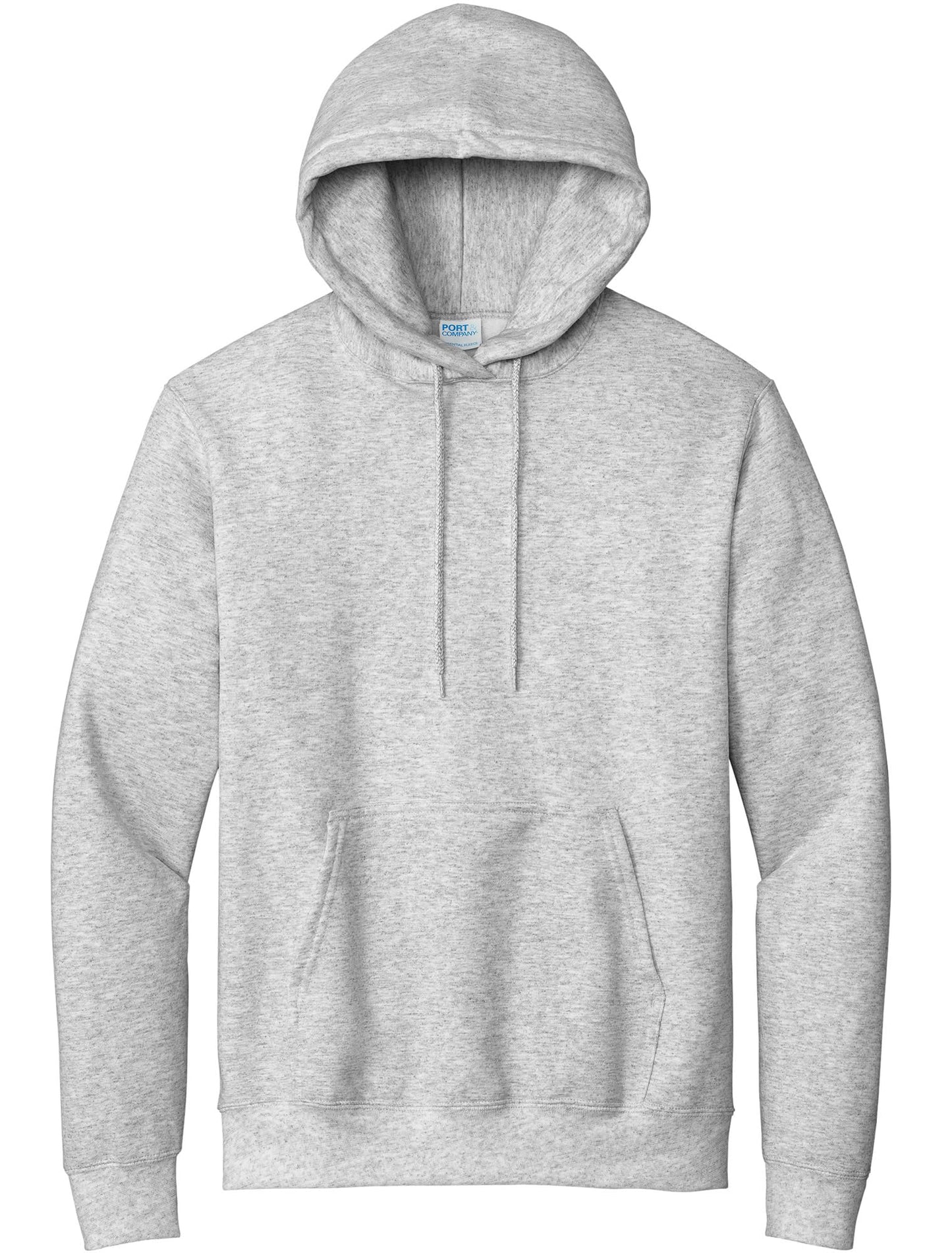 Port & Co TALL Essential Fleece Pullover Hooded Sweatshirt-PC90HT-LT-Ash