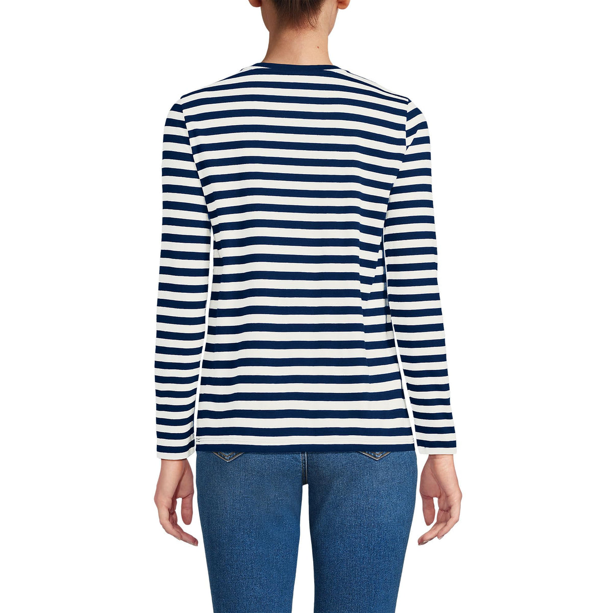 Deep Sea Navy Even Stripe