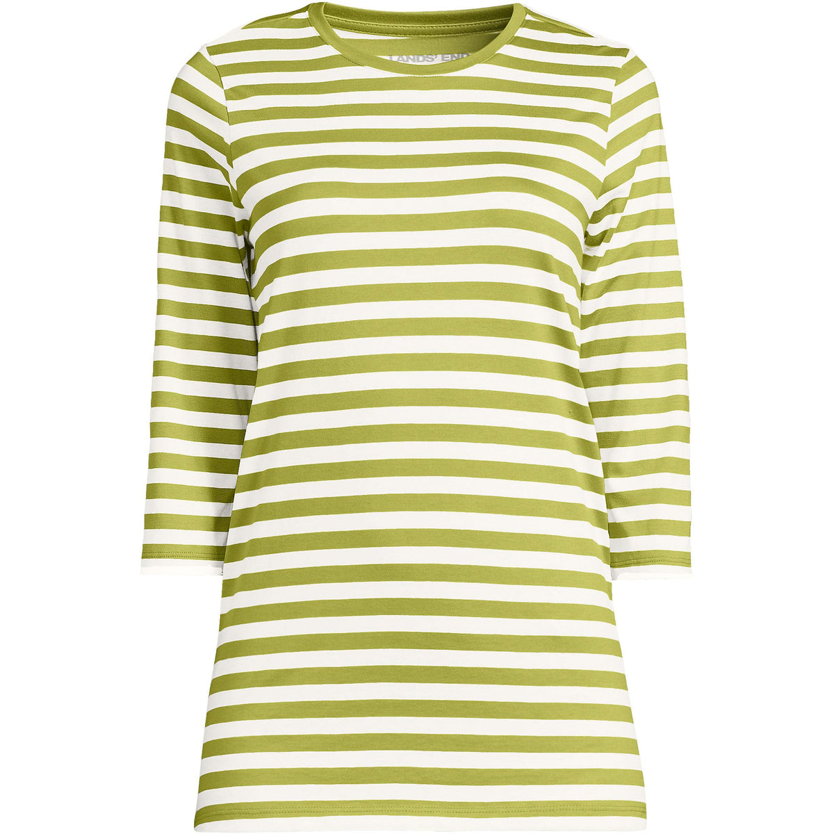 Vintage Lime Even Stripe