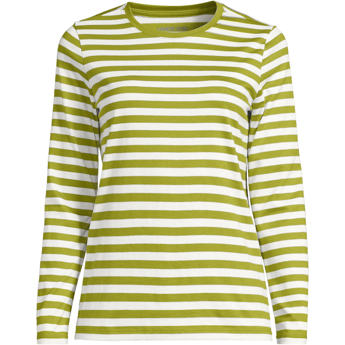 Vintage Lime Even Stripe
