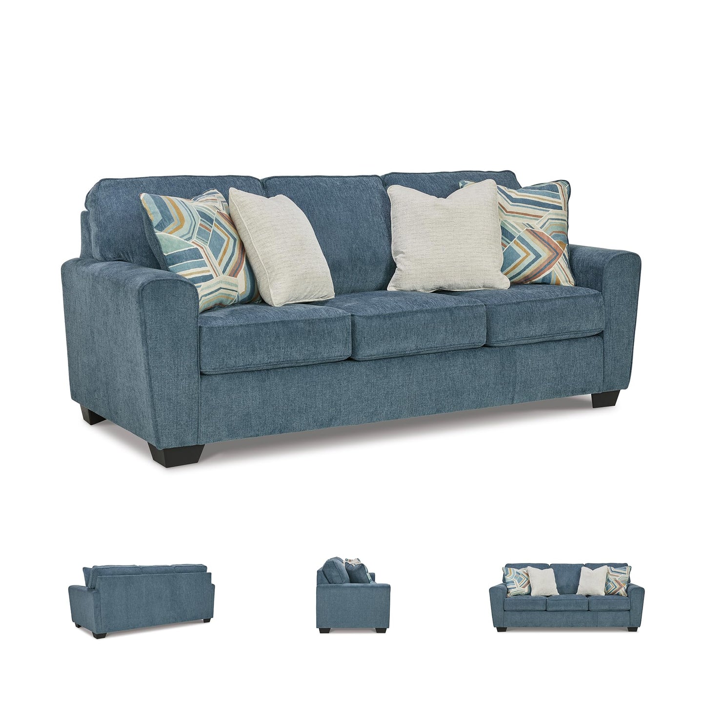 Signature Design by Ashley Cashton Casual Sofa for Living Room, Blue