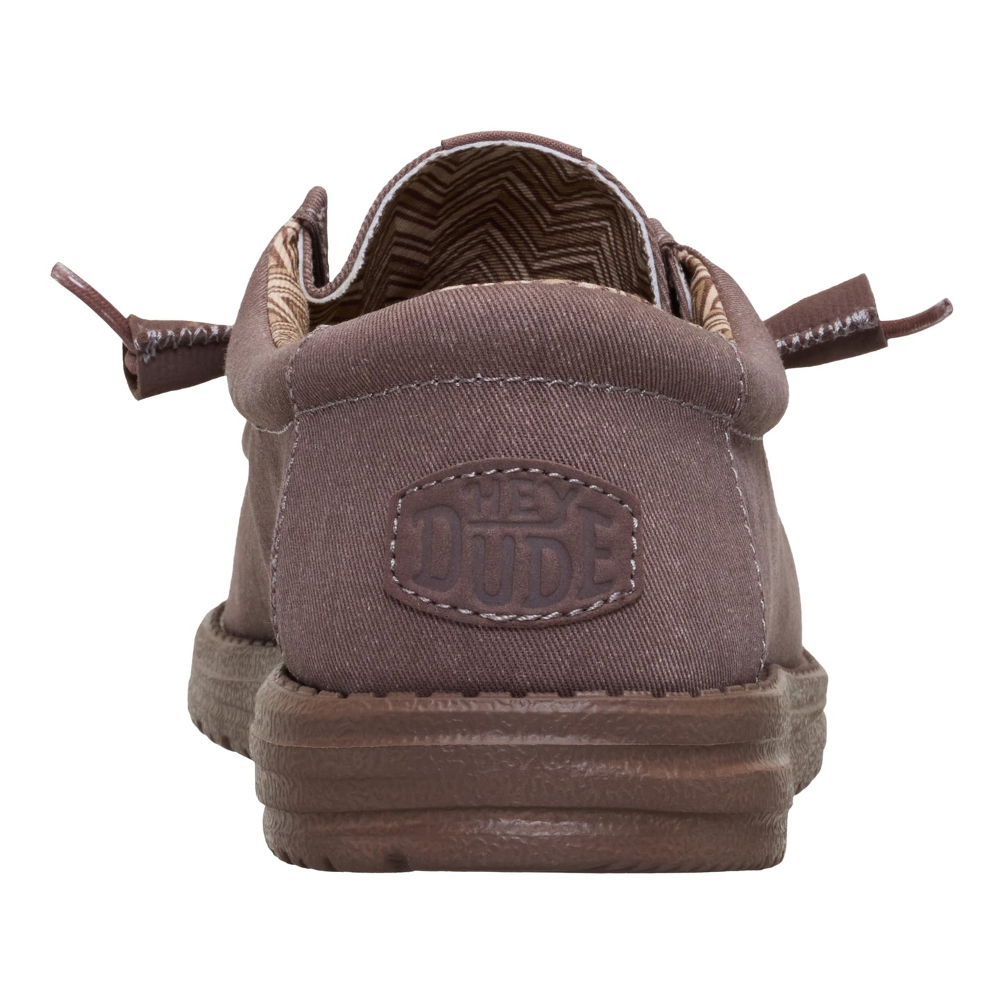 HEYDUDE Wally Stretch Canvas Deep Taupe Size 15, Men’s Shoes, Slip-on Loafers, Comfortable & Light-Weight