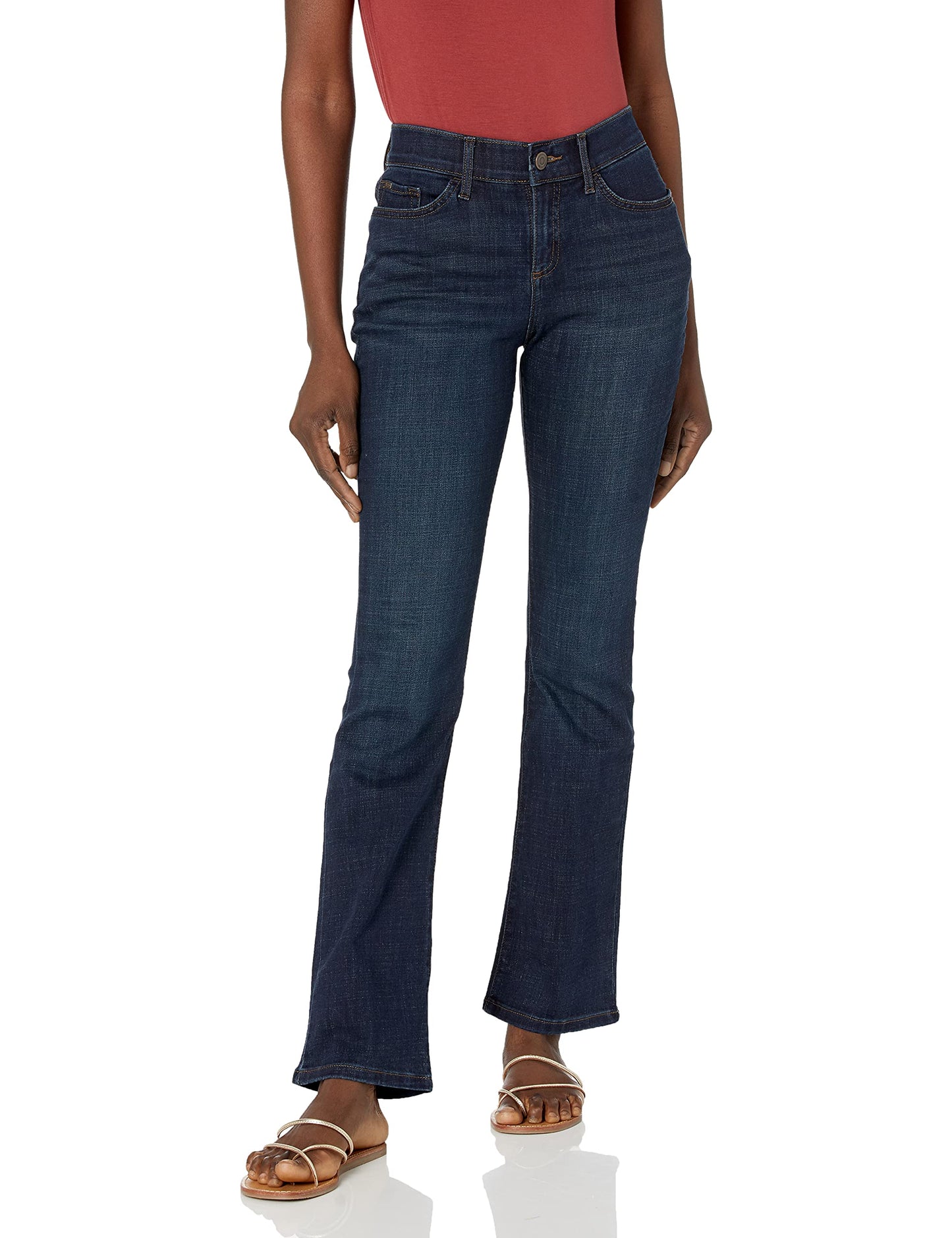Lee Women's Ultra Lux Comfort with Flex Motion Bootcut Jean Renegade 8 Long
