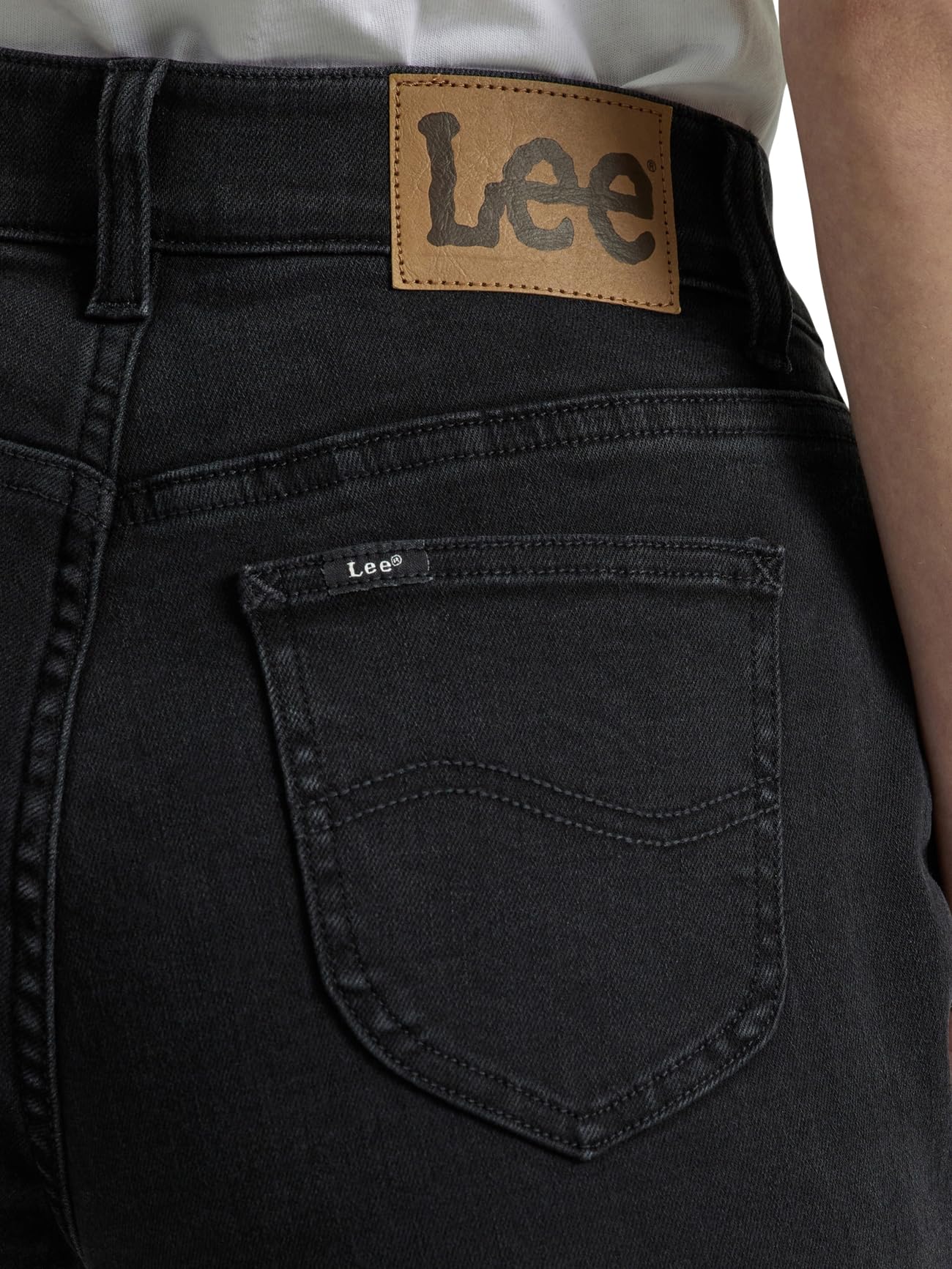 Lee Women's Ultra Lux Comfort with Flex Motion Straight Leg Jean, Midnight Bloom, 16 Long