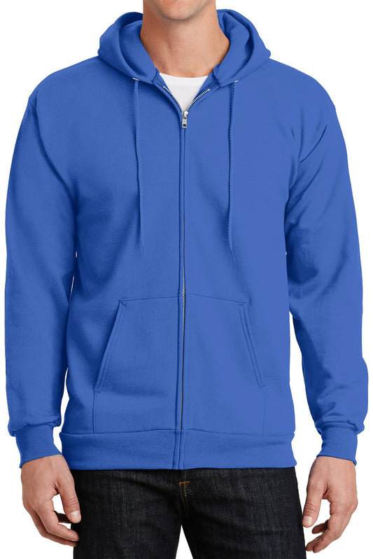 Have It Tall Mens Full Zip Hoodie Royal 2XLT Tall