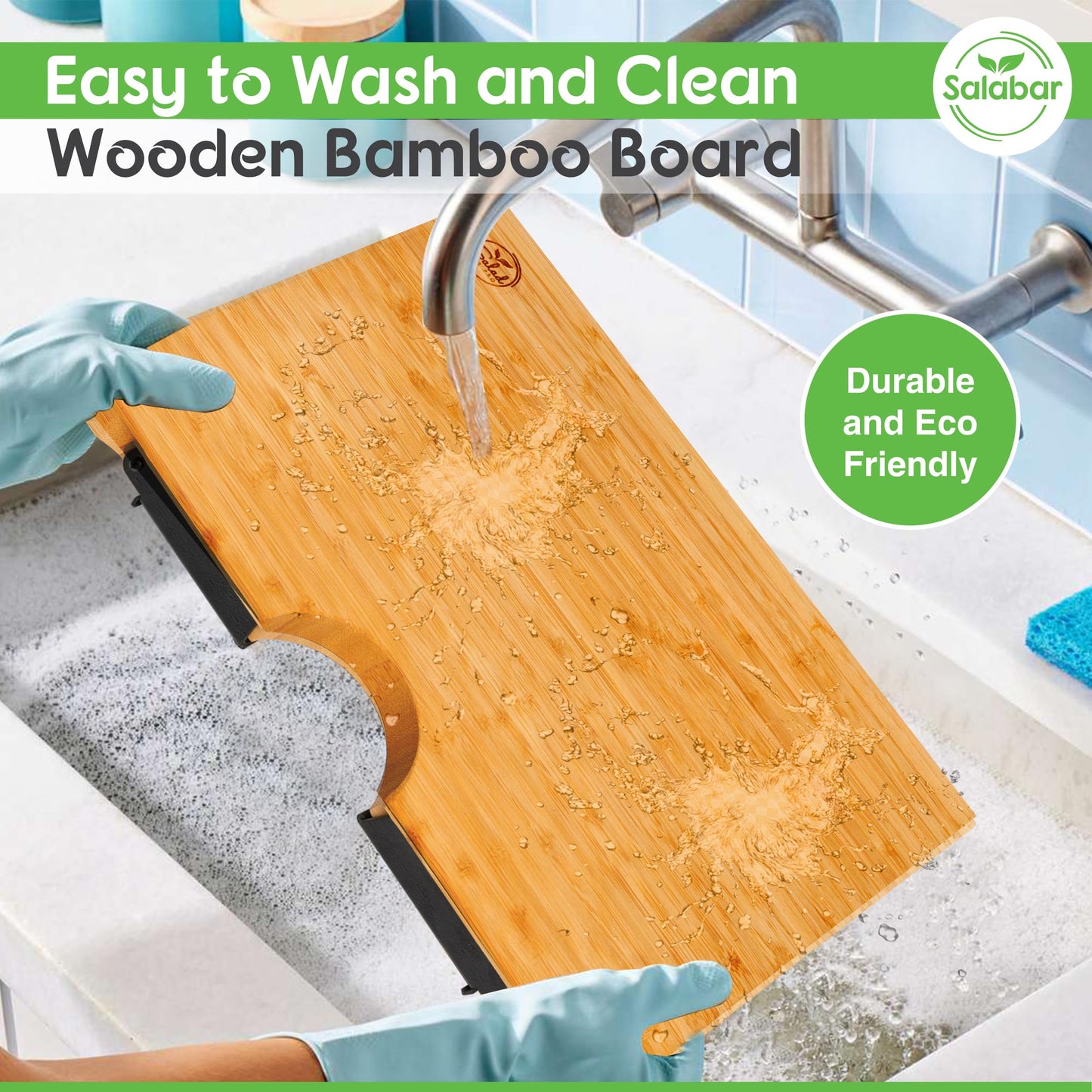 Raised non-toxic non-slip 16" x 12" cutting board (4.5" height)