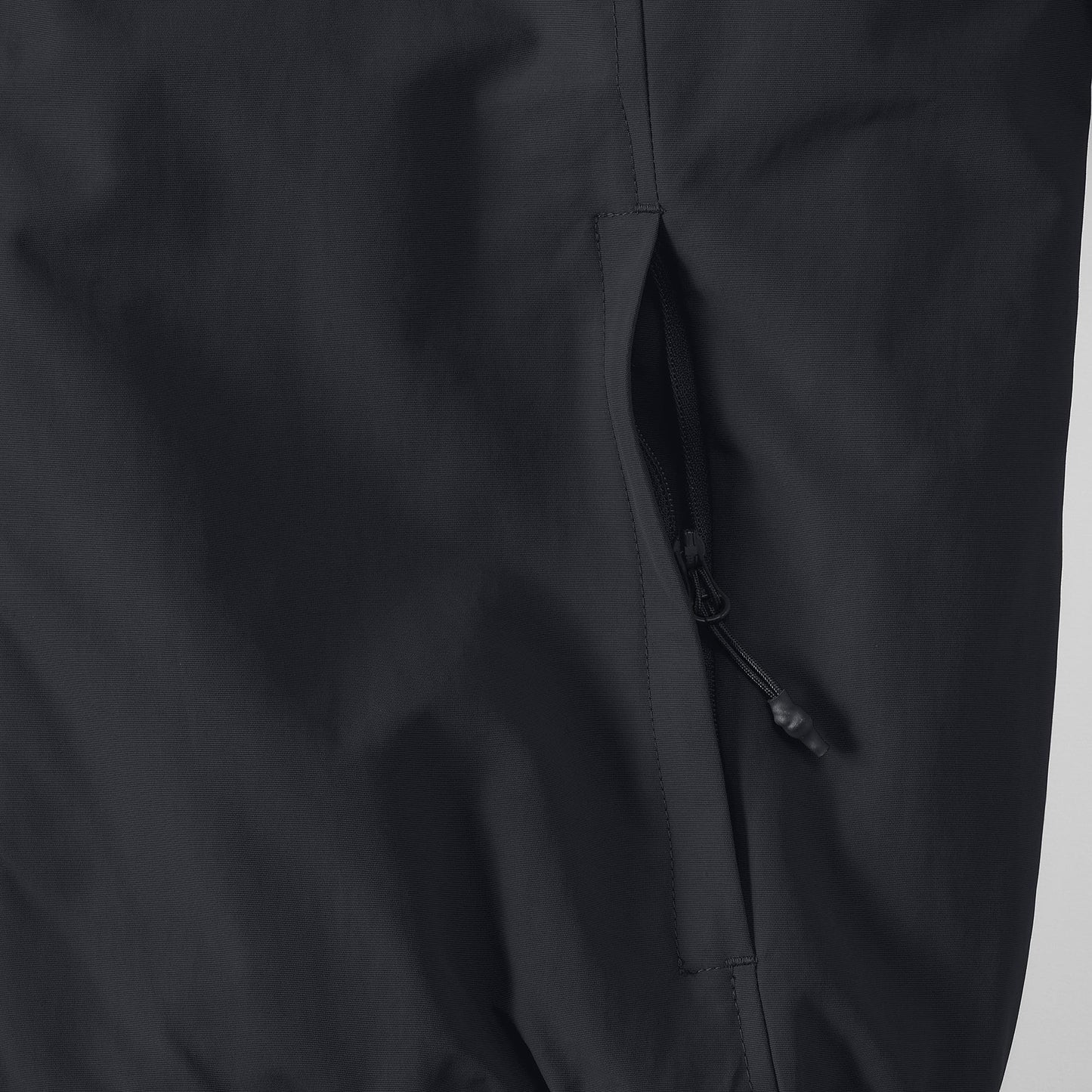 Lands' End Mens Squall Classic Bomber Jacket Black Tall X-Large