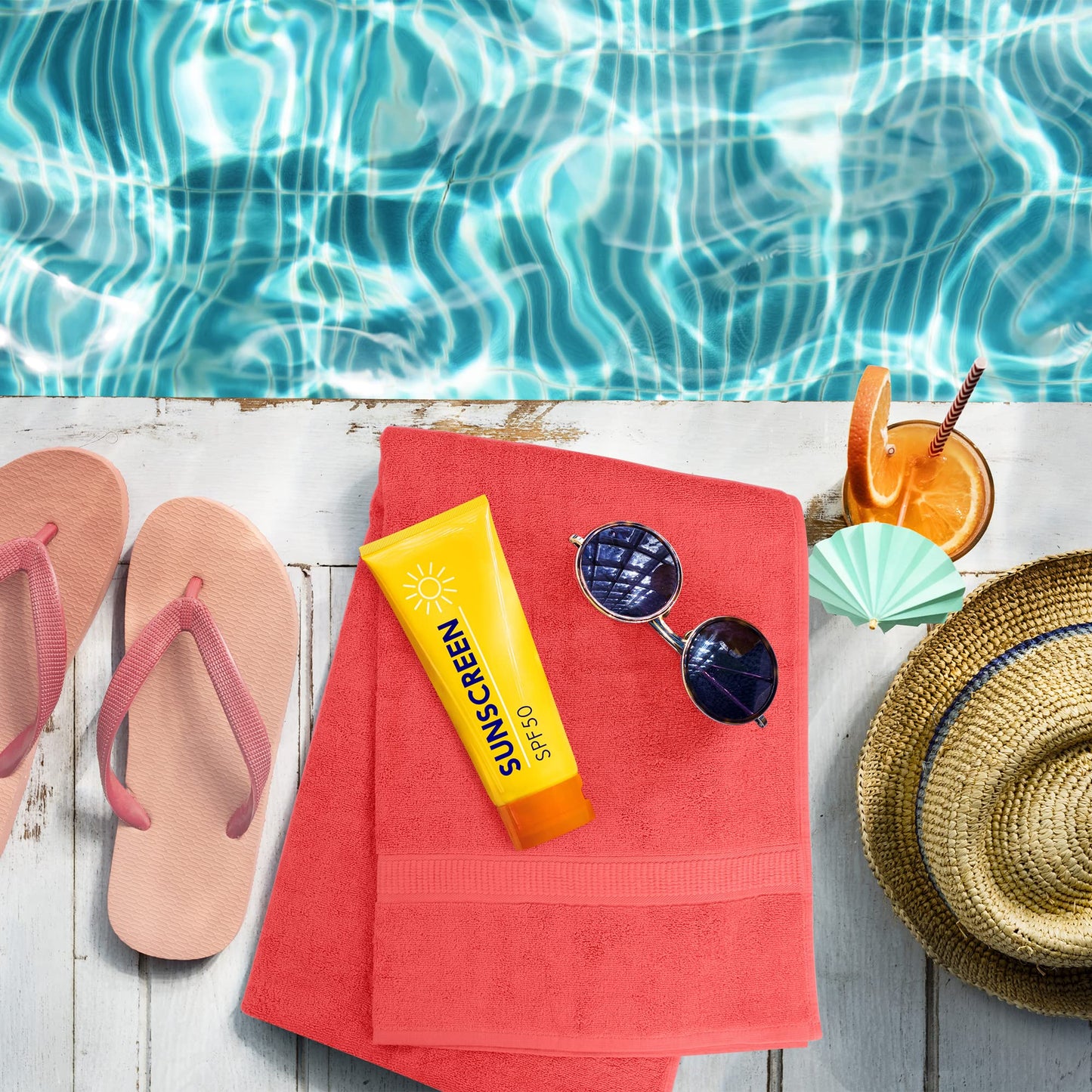 Utopia Towels Luxurious Jumbo Bath Sheet 2 Piece, 600 GSM, 35 by 70 Inches, 100% Ring Spun Cotton, Highly Absorbent and Quick Dry Extra Large Bath Towel, Super Soft Towel, Coral