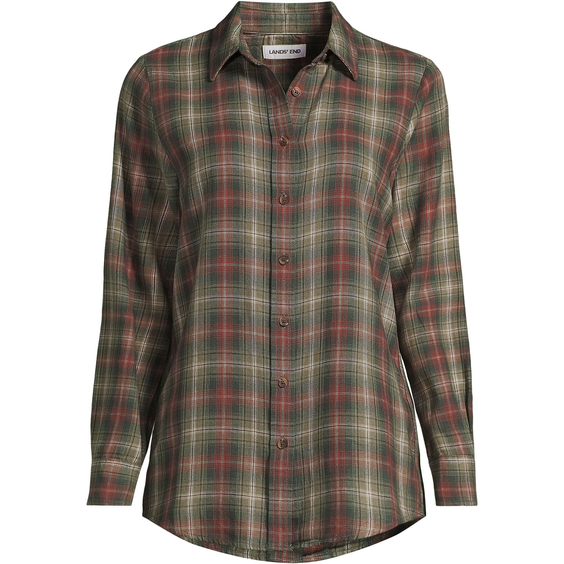 Sunwashed Olive Multi Plaid