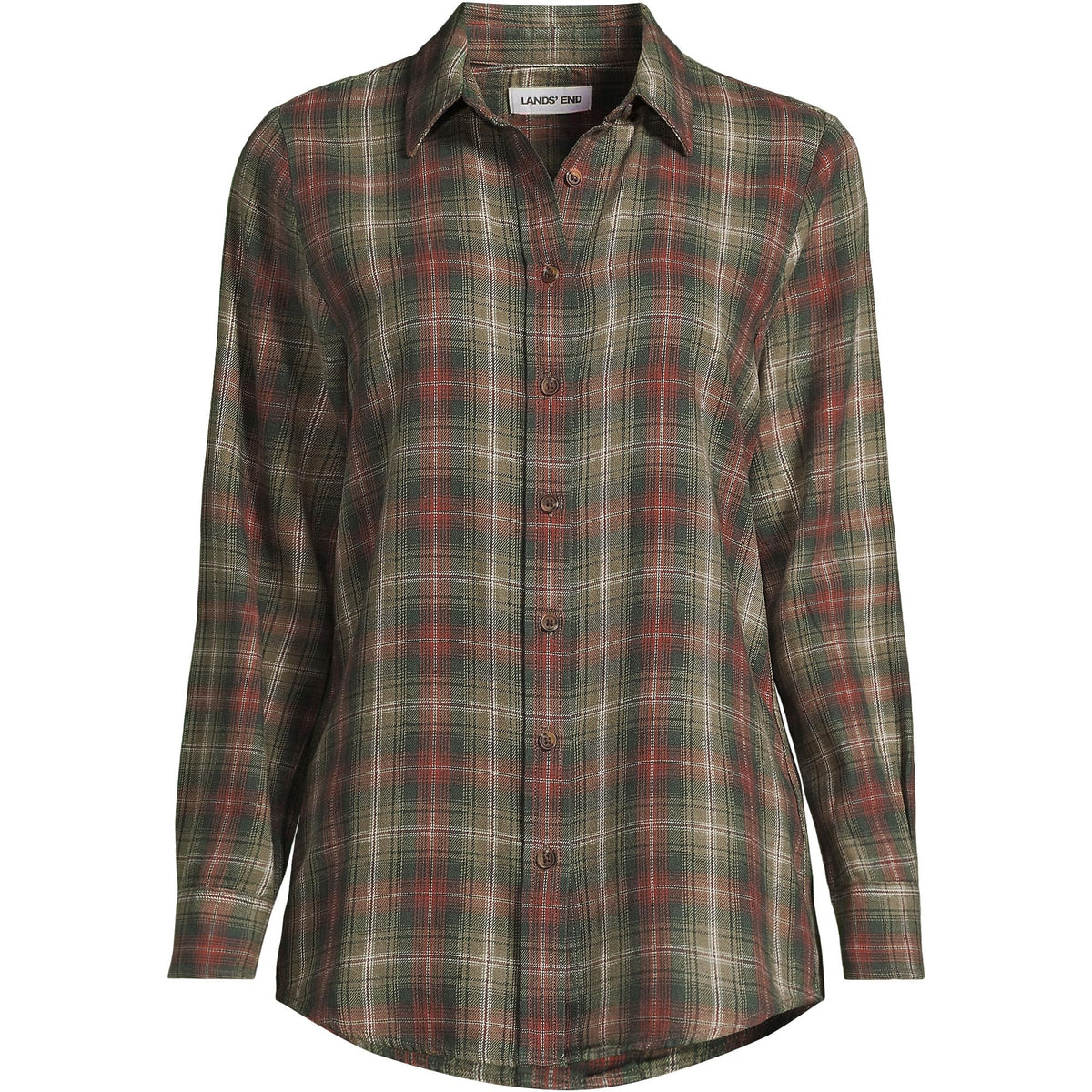 Sunwashed Olive Multi Plaid