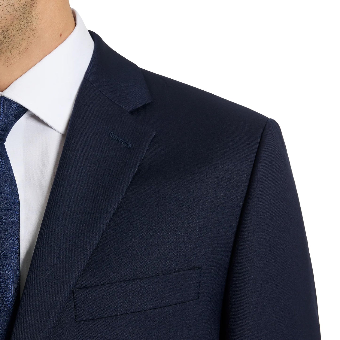 Michael Kors Navy Solid Classic Sport Coats|Navy,50XL