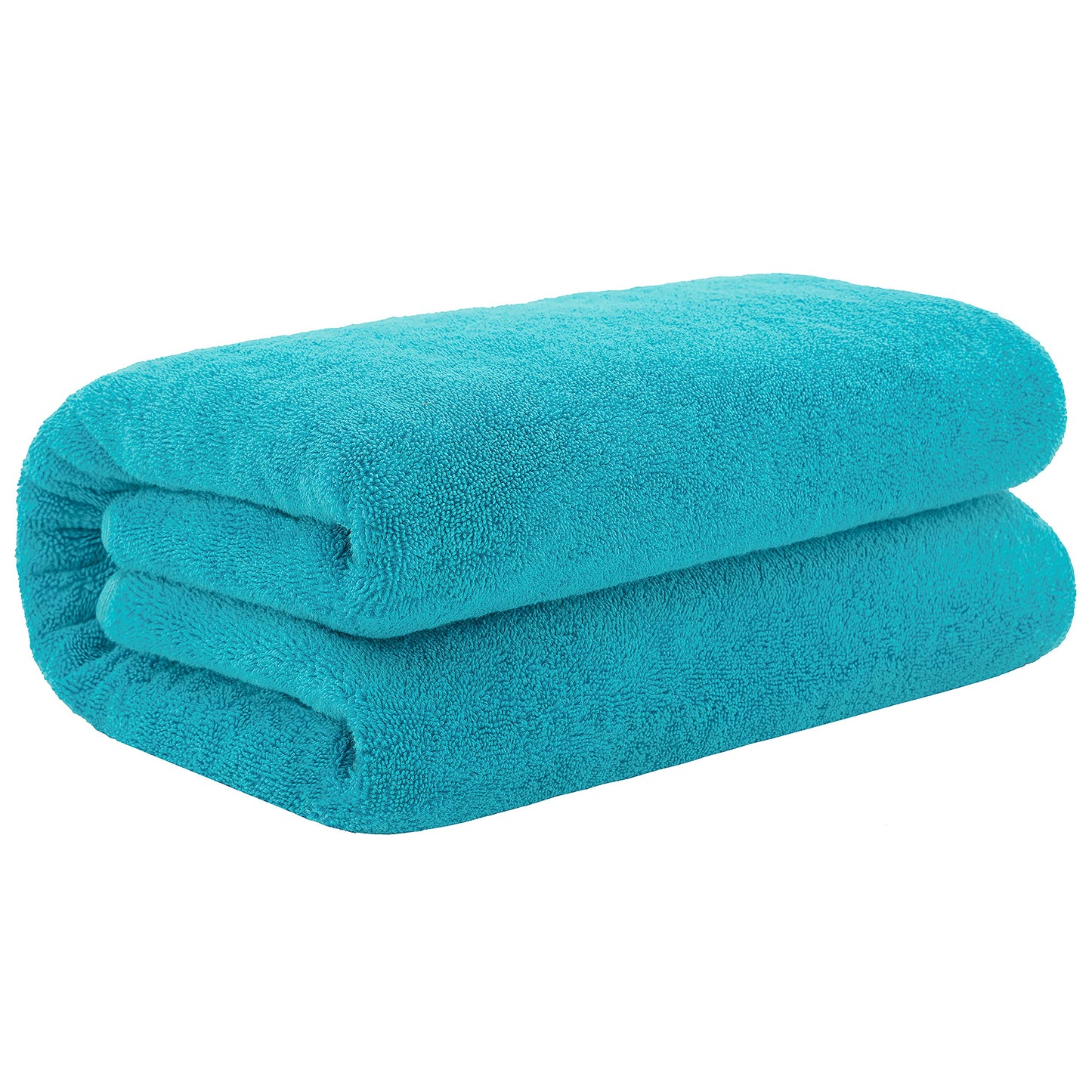 Cotton Paradise 100% Cotton 40x80 Oversized Bath Sheet, Extra Large Turkish Bath Towels for Bathroom, Aqua Blue Bathsheet