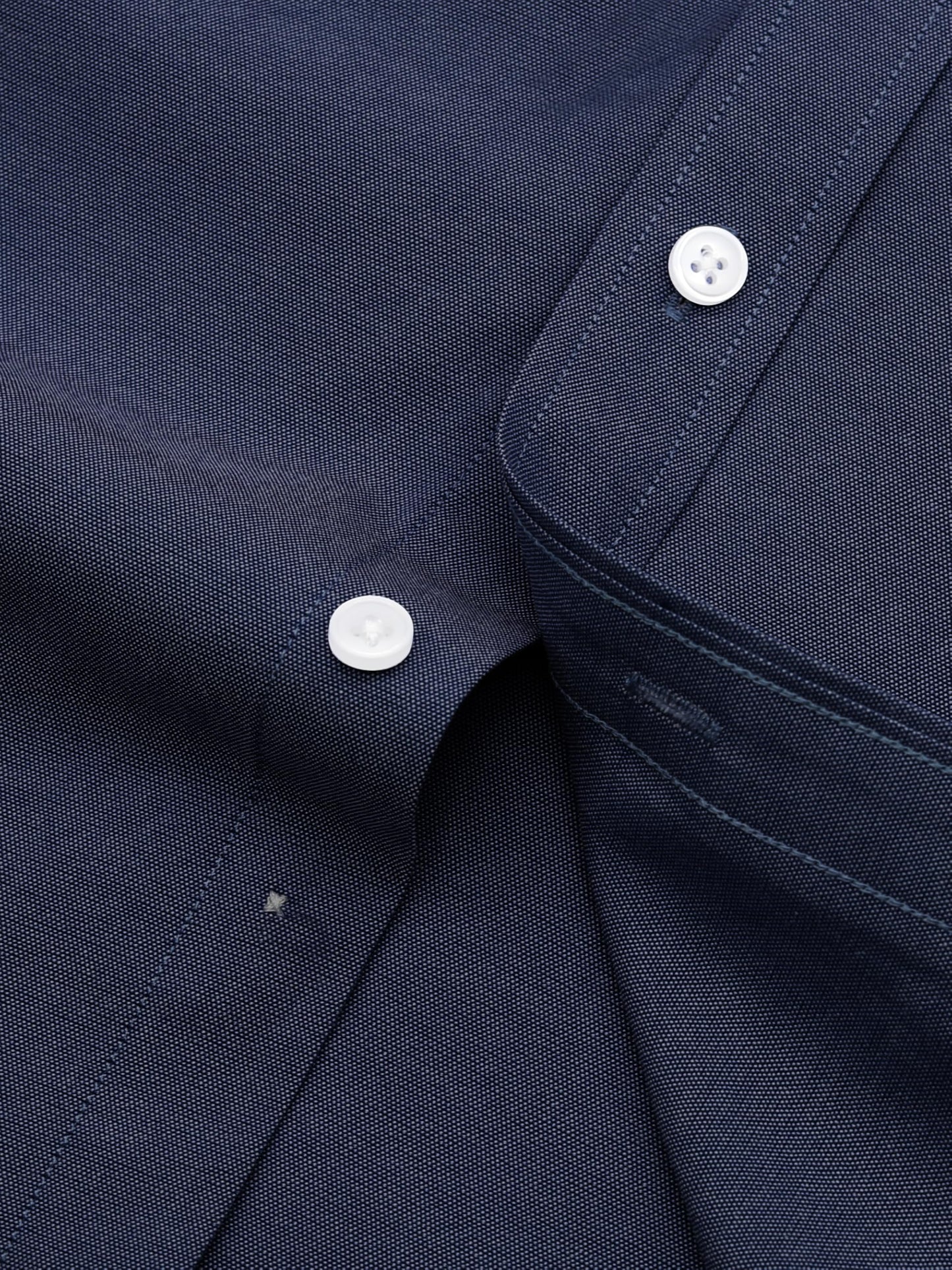GIANZEN Navy Button Down Shirt Men Blue Mens Dress Long Sleeve Men's Oxford Shirts Clothing Untucked for Big and Tall Navy Blue Size XL Tall