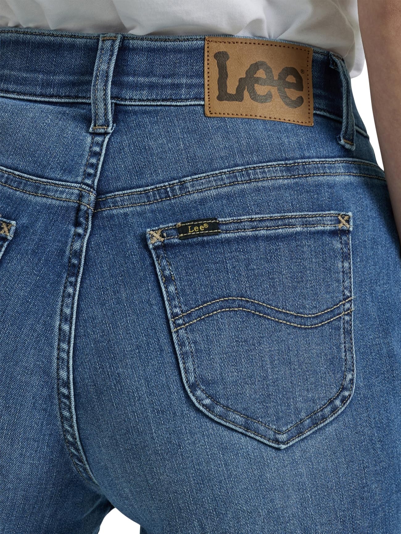 Lee Women's Ultra Lux Comfort with Flex Motion Bootcut Jean Indigo Facet 14 Long