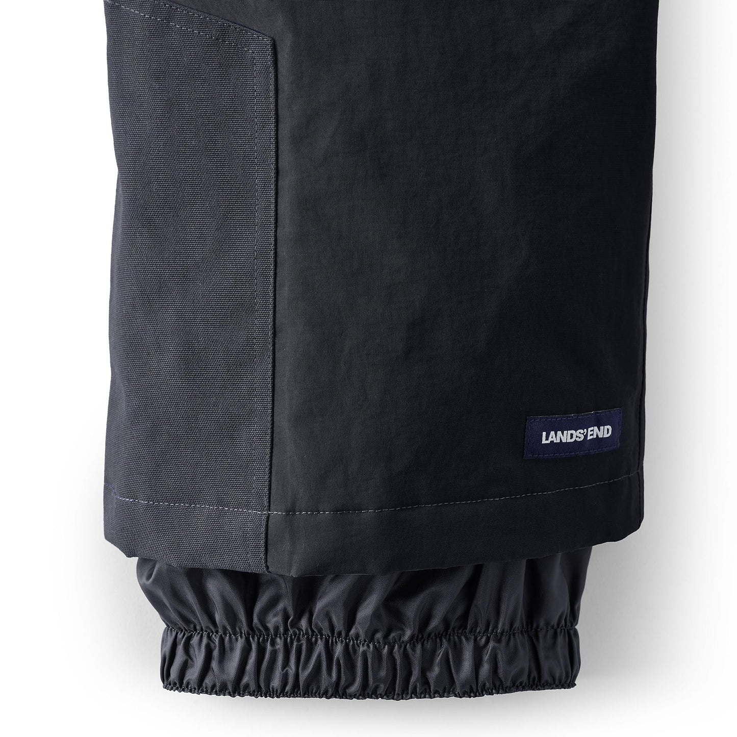 Lands' End Womens Squall Insulated Snow Pant Black Tall Small