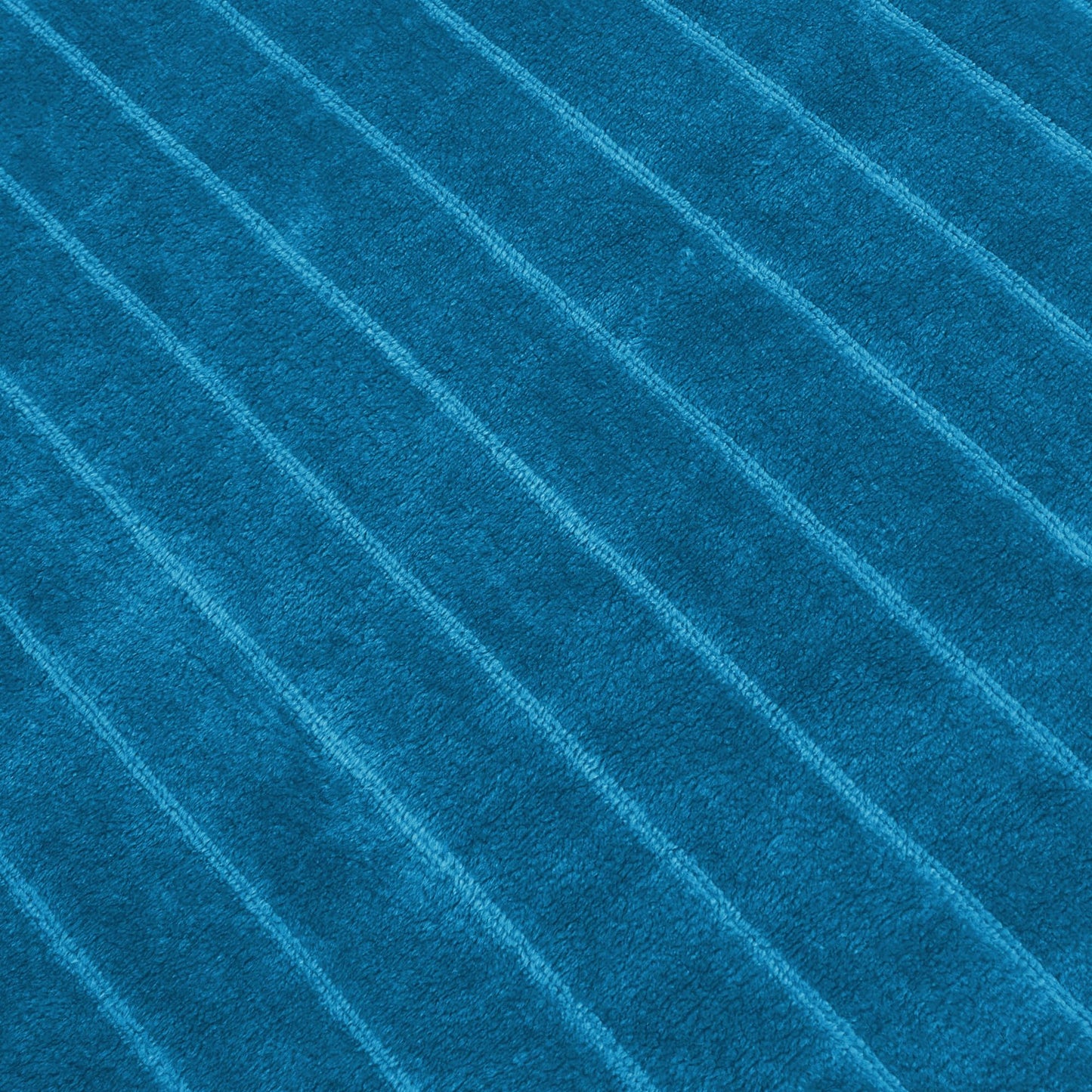 Serenhom Extra Large 120x120 Inch Giant Soft Cozy Fleece Blanket, Huge Oversized Seamless King 3D Jacquard Decorative California King Blanket for Bed, Couch, Travel - Striped Teal