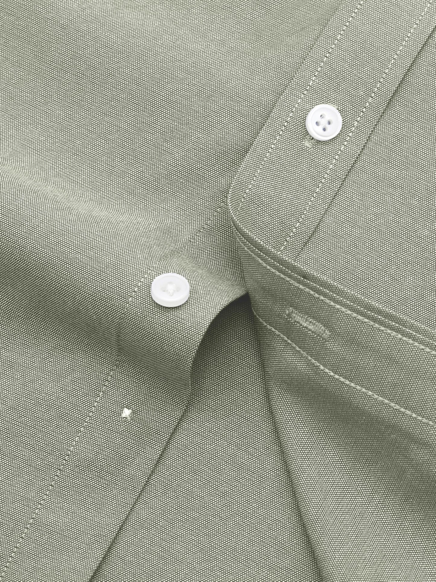GIANZEN Mens sage Green Dress Shirt Long Sleeve Men for Collared Men's Casual Button-Down Shirts Oxford Button Down no Tuck Sage Green Size L Tall