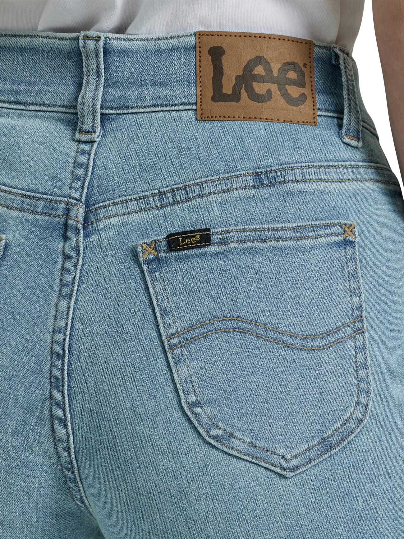 Lee Women's Ultra Lux Comfort with Flex Straight Leg Jean, Within Motion, 12 Long