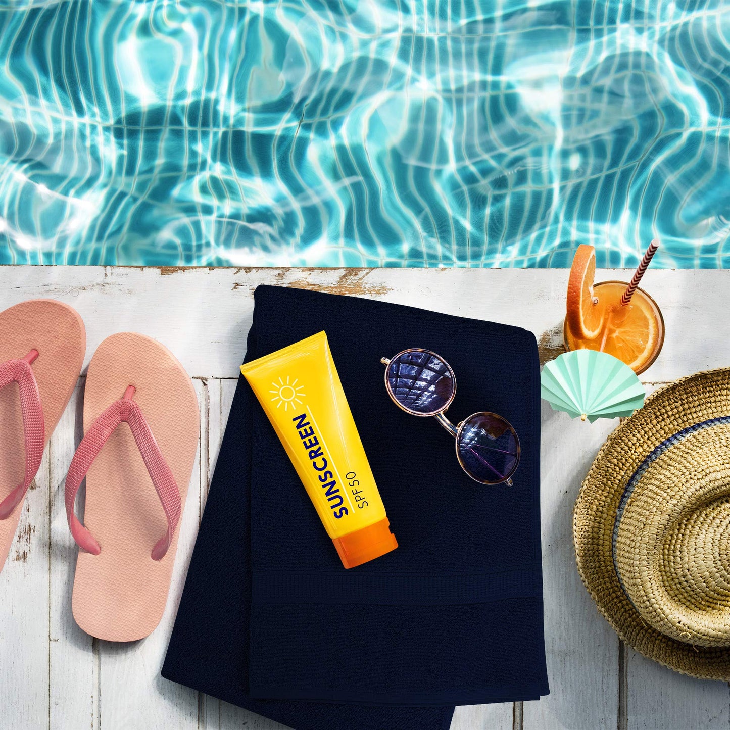 Utopia Towels Luxurious Jumbo Bath Sheet 2 Piece, 600 GSM, 35 by 70 Inches, 100% Ring Spun Cotton, Highly Absorbent and Quick Dry Extra Large Bath Towel, Super Soft Towel, Navy