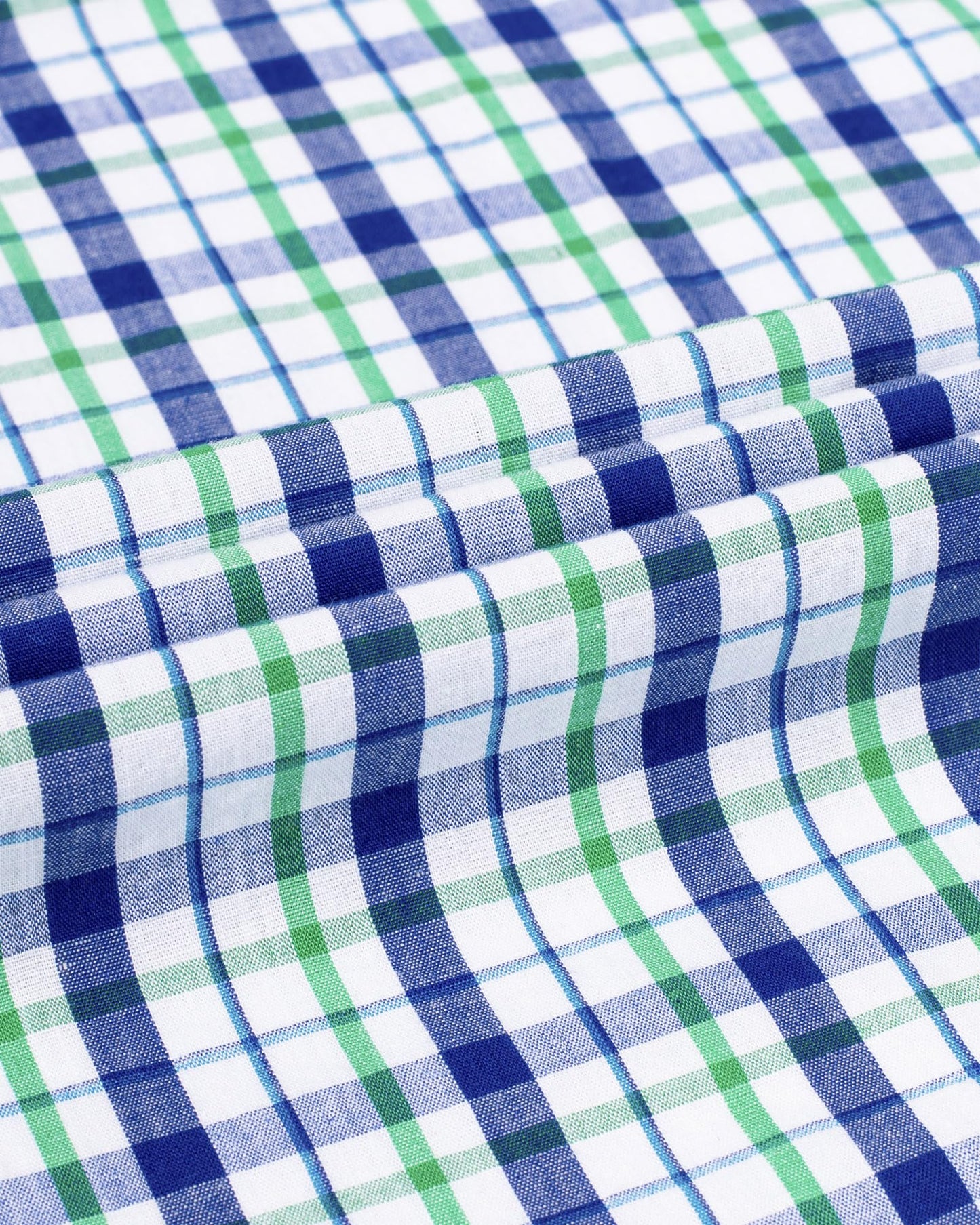 Alimens & Gentle Men's Plaid Button Down Shirts Cotton Long Sleeve Dress Shirts Regular Fit Gingham Shirts