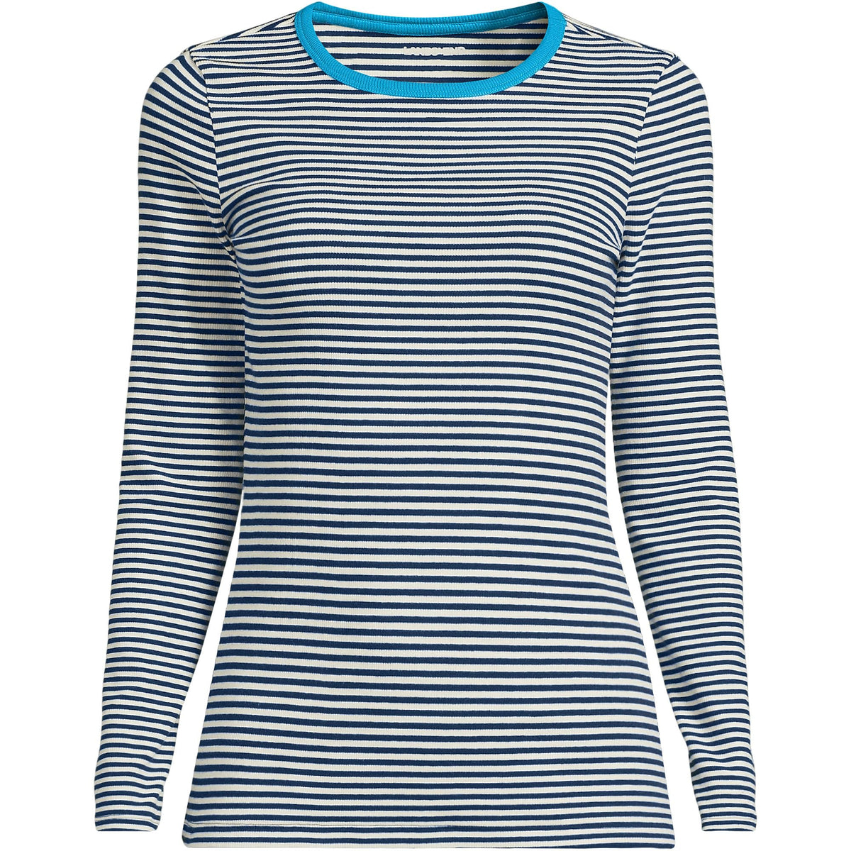 Deep Sea Navy Tiny Stripe