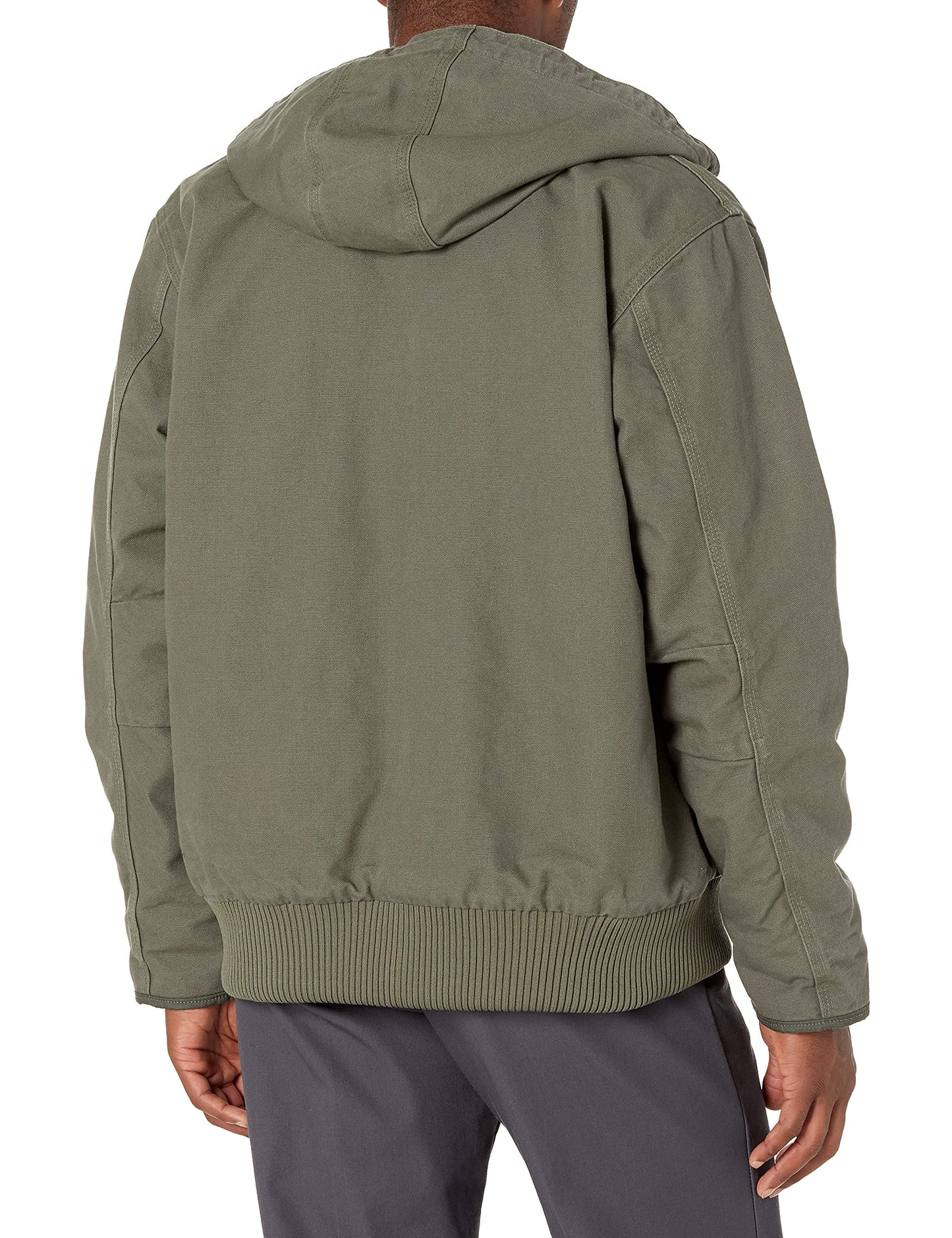 Carhartt mens Active Jacket J130 (Big & Tall) Work Utility Outerwear, Moss, 4X-Large Tall US