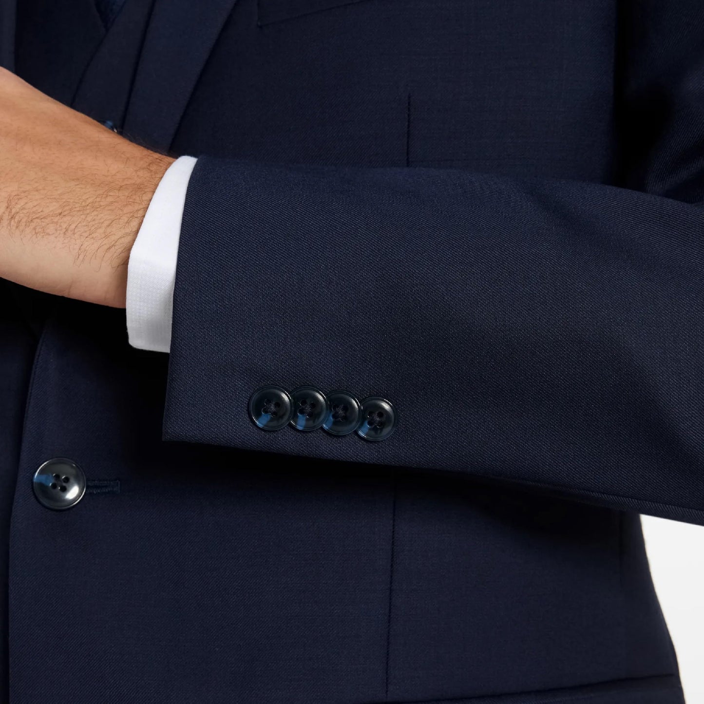 Michael Kors Navy Solid Classic Sport Coats|Navy,50XL