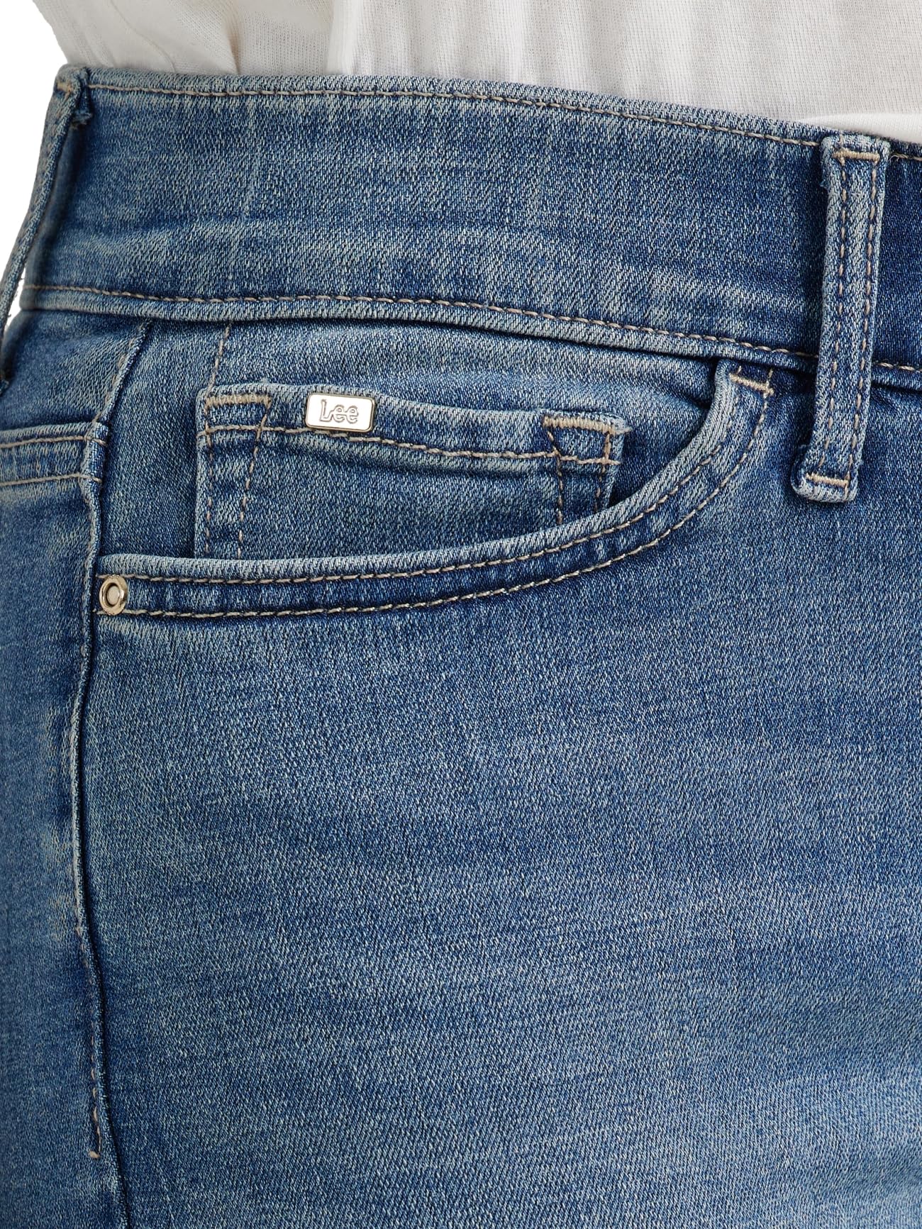 Lee Women's Ultra Lux Comfort with Flex Motion Bootcut Jean Majestic 14 Long