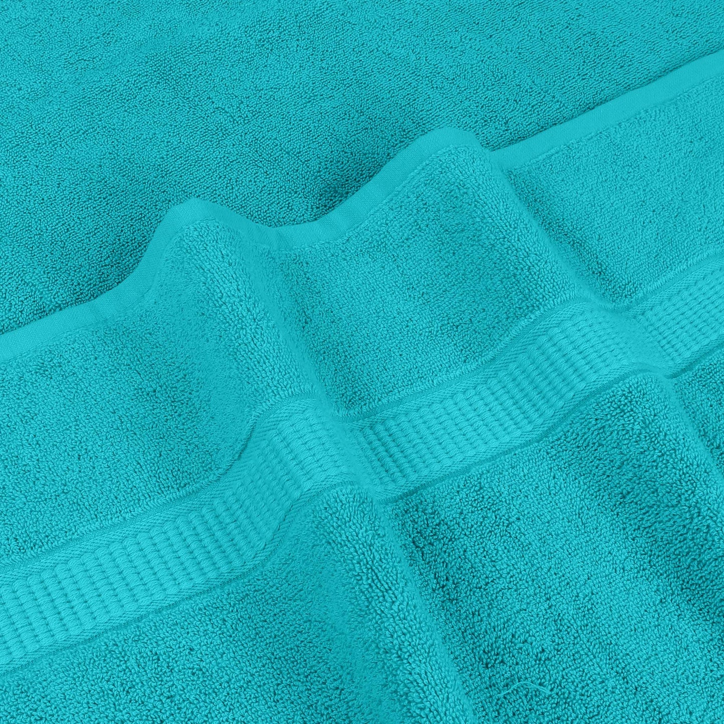 Utopia Towels Luxurious Jumbo Bath Sheet 2 Piece, 600 GSM, 35 by 70 Inches, 100% Ring Spun Cotton, Highly Absorbent and Quick Dry Extra Large Bath Towel, Super Soft Towel, Turquoise